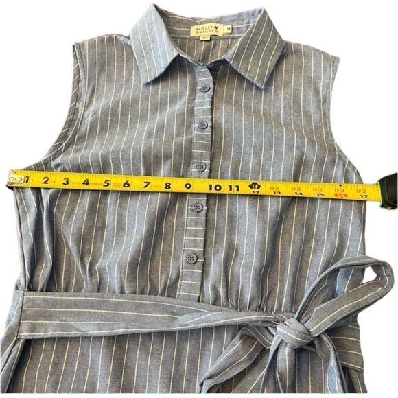 ✨ROBE MOLLY BRACKEN STRIPED MINI SZ M DRESS✨ - Picture 8 of 10